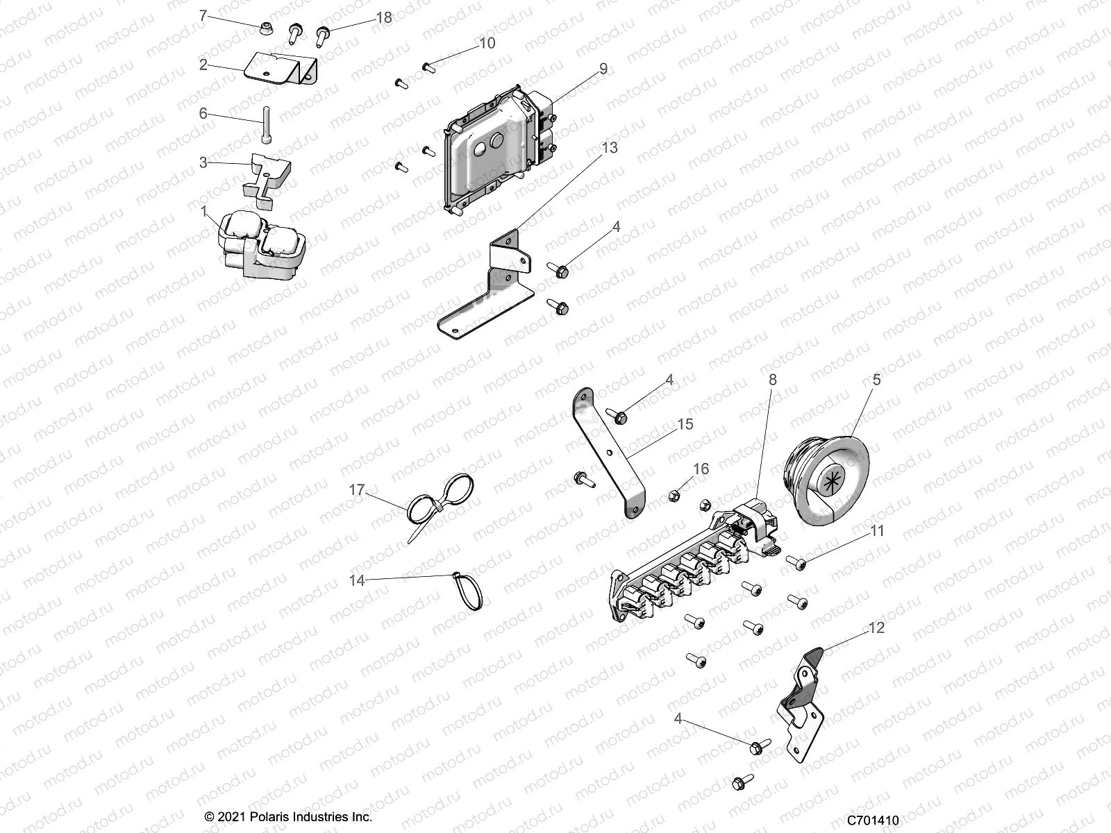 ELECTRICAL | ELECTRICAL, WIRE HARNESS, COMPONENTS - R22RSU99A9/AC/AM/AS/B9/BC/BM/BS (C701410)