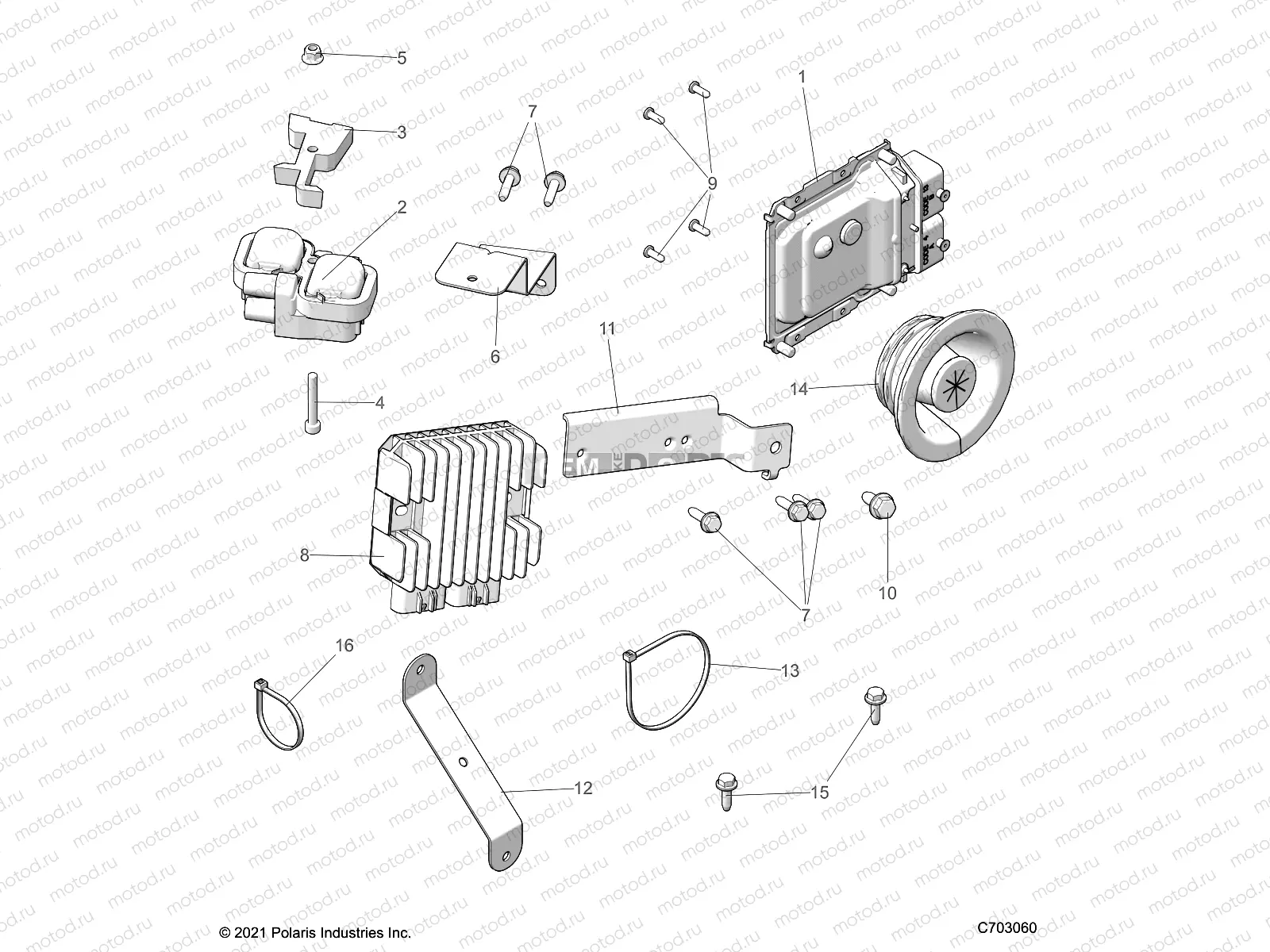 ELECTRICAL | ELECTRICAL, WIRE HARNESS. COMPONENTS - R22T6E99NG (C703060)