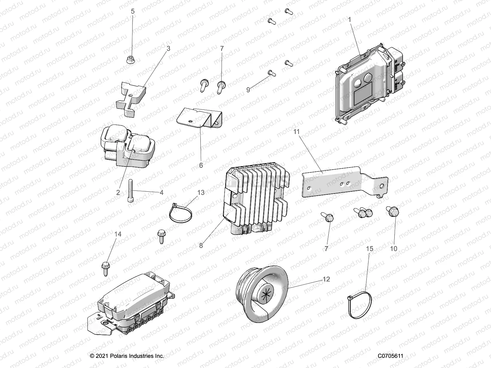 ELECTRICAL | ELECTRICAL, WIRE HARNESS, COMPONENTS - R23TAE99AD/BD/AP/BP (C0705611)