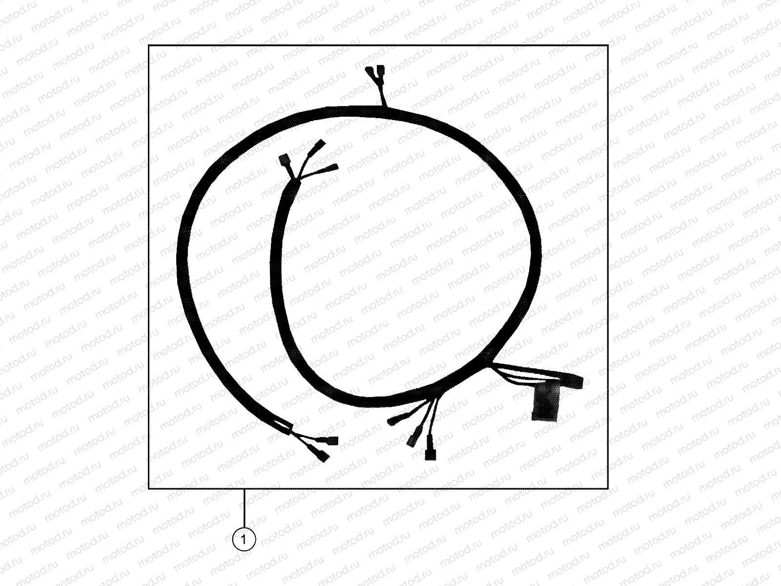 ELECTRICAL | ELECTRICAL, WIRE HARNESS, HEADLIGHT, NEW YORK - e2/e4/e6/eS/eL/eLXD (49GEMELECTRICAL11HEADLIGHTNY)
