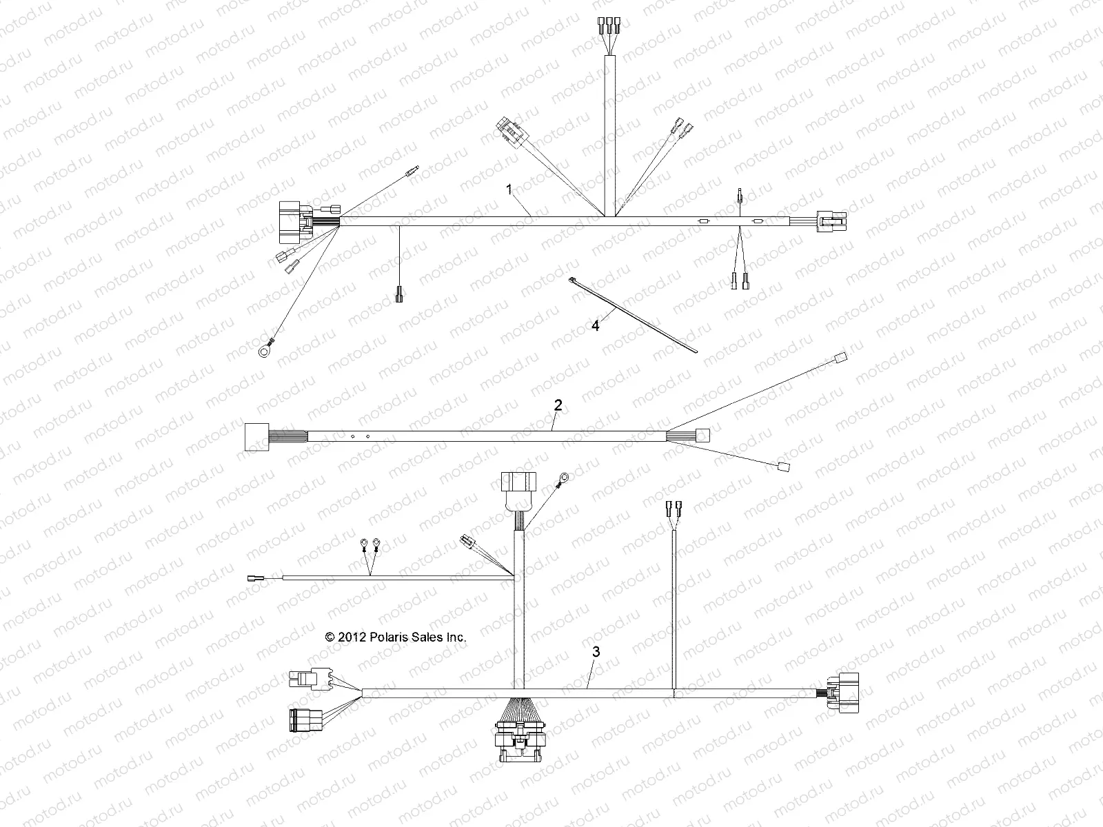 ELECTRICAL | ELECTRICAL, WIRE HARNESS - L12G2A/L12G4A/L12G6A/L12G2S/L12G4S/L12G2L/L12G2D (49GEMELECTRICAL12HARNESS)