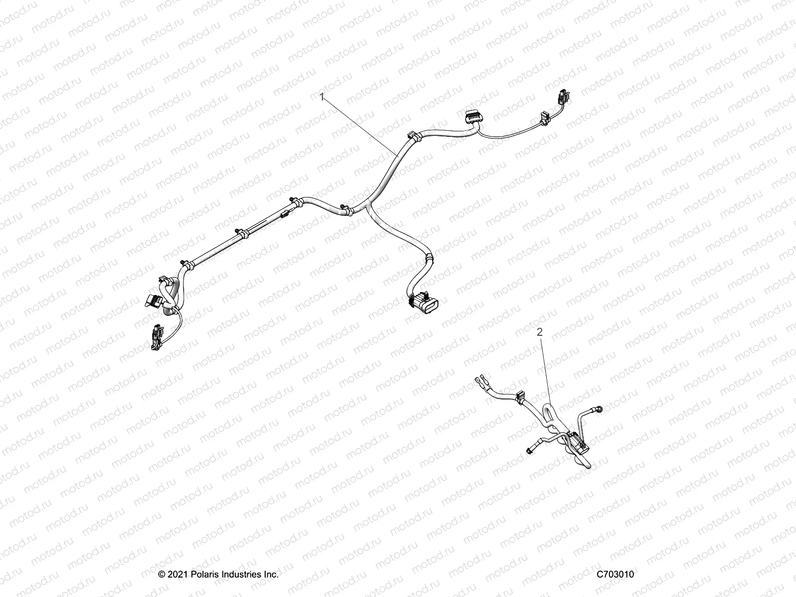 ELECTRICAL | ELECTRICAL, WIRE HARNESS, PERIPHERAL - Z23G4D92AL/BL/AE/BE (C703010)