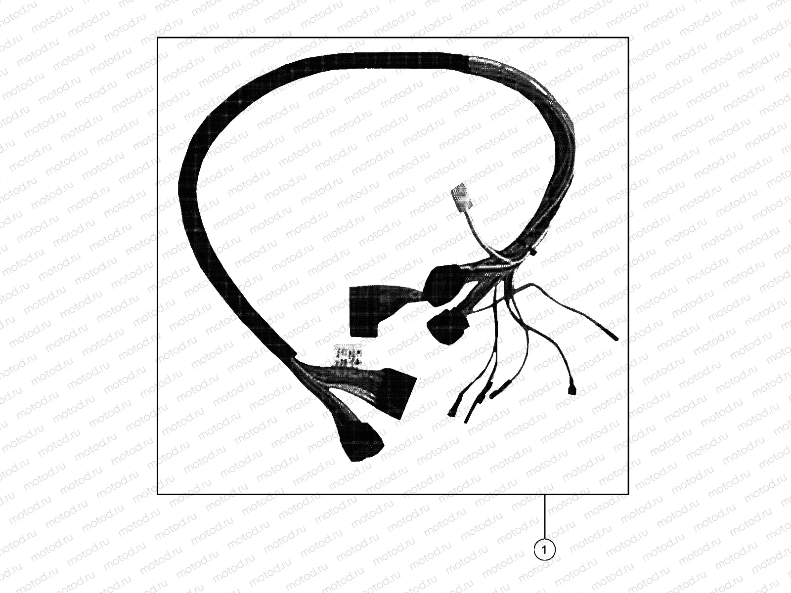 ELECTRICAL | ELECTRICAL, WIRE HARNESS, STEERING COLUMN - L12G2A/L12G4A/L12G6A/L12G2S/L12G4S/L12G6S/L12G2L/L12G2D (49GEMELECTRICAL11HARNESSSC)