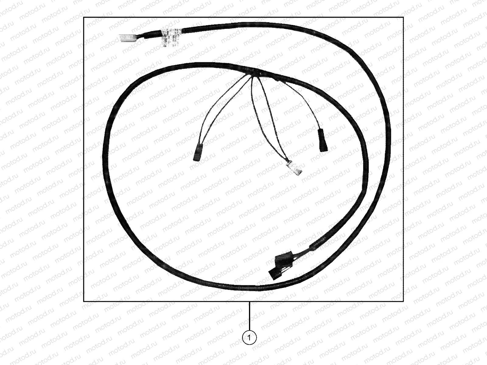 ELECTRICAL | ELECTRICAL, WIRE HARNESS, TAILLIGHT - e2/e4/e6 (49GEMELECTRICAL11TAILLIGHT)