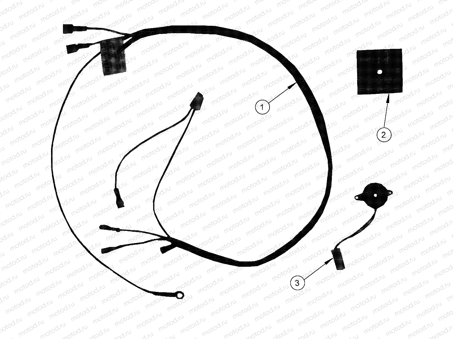 ELECTRICAL | ELECTRICAL, WIRE HARNESS, TURN SIGNAL ALARM - e2/e4/e6/eS/eL/eLXD (49GEMELECTRICAL11TURNSIG)