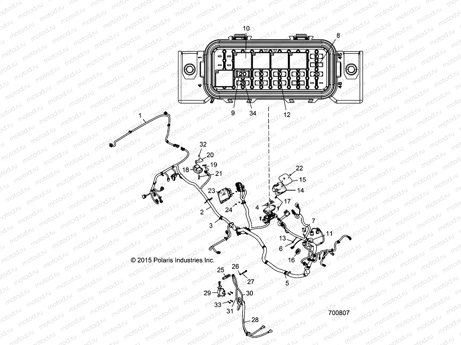 ELECTRICAL | ELECTRICAL, WIRE HARNESS - Z16VFM99AM (700807)