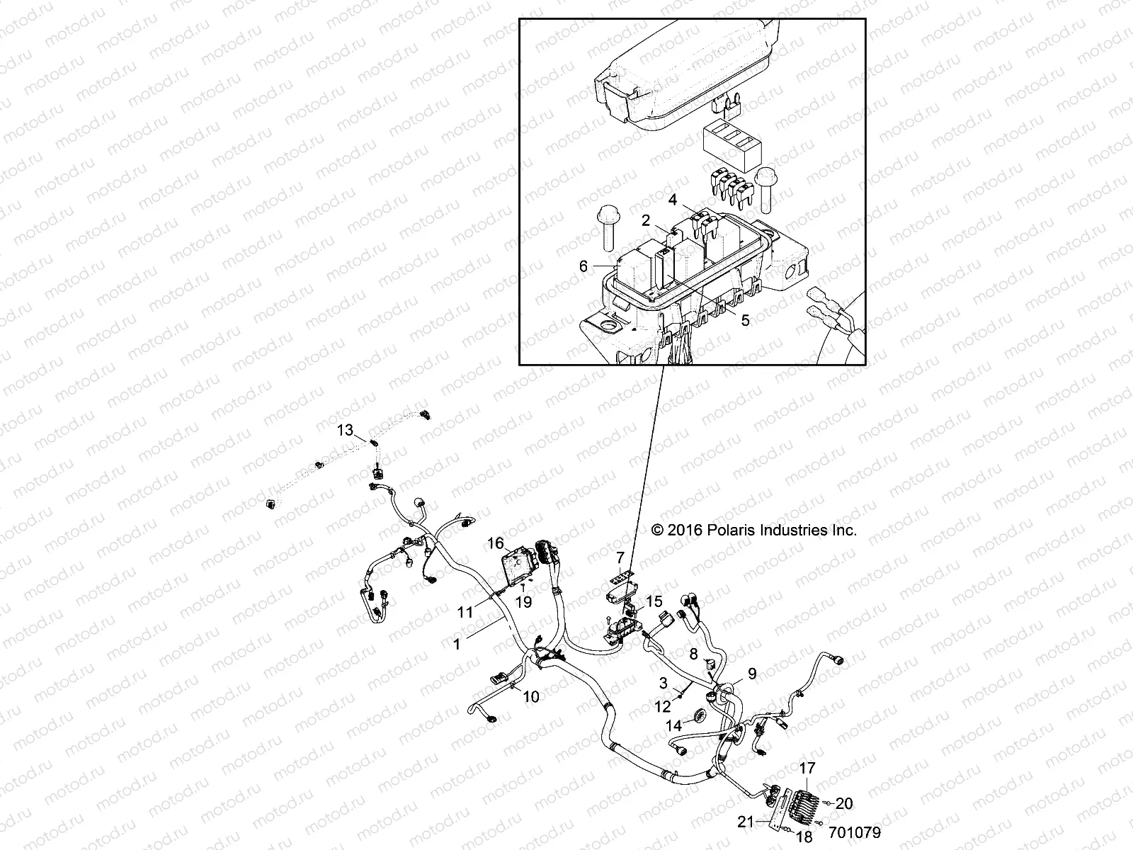 ELECTRICAL | ELECTRICAL, WIRE HARNESS - Z17VAA87A2 (701079)