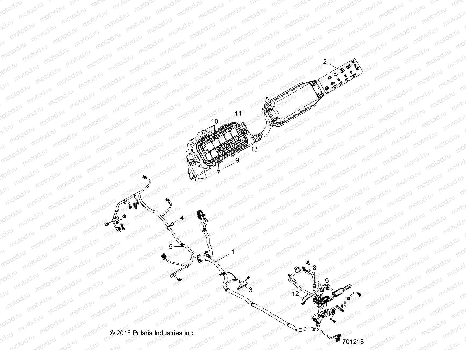 ELECTRICAL | ELECTRICAL, WIRE HARNESS - Z17VFM99AB (701218)