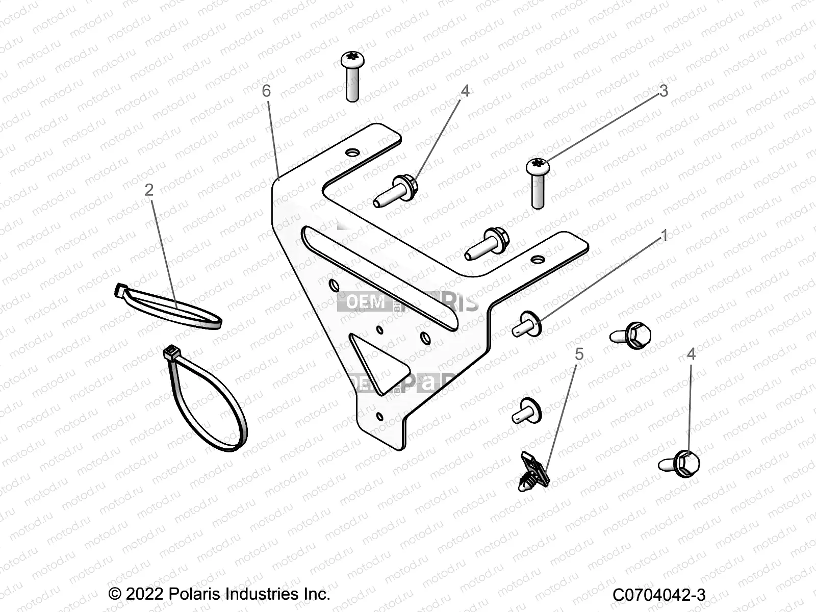 ELECTRICAL | ELECTRICAL, WIRE HARNESSES, COMPONENTS - R22CCA57A1/A7 (C0704042-3)