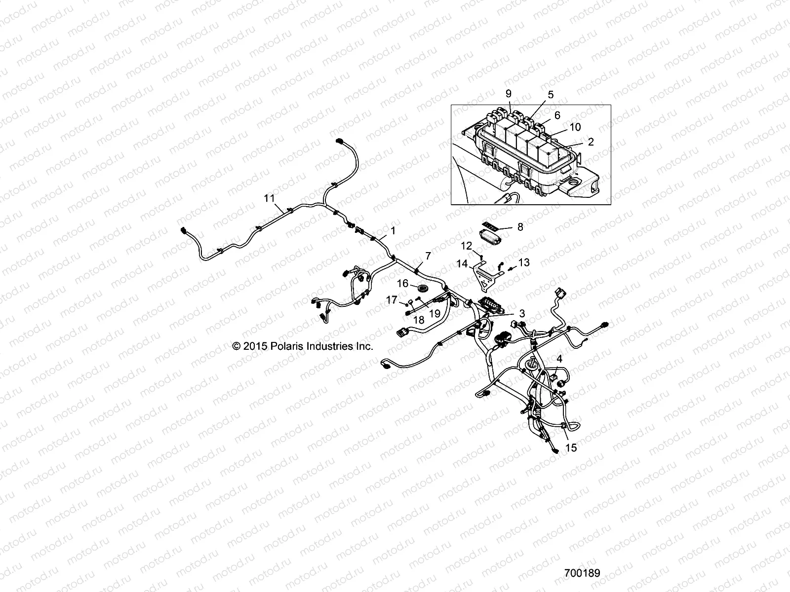 ELECTRICAL | ELECTRICAL, WIRE HARNESSES - R16RMA32A1/A2 (700189)