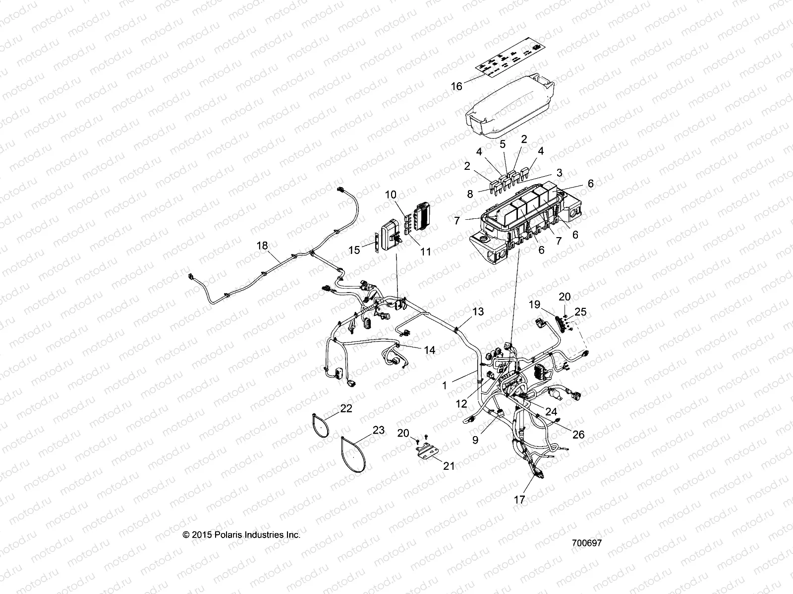 ELECTRICAL | ELECTRICAL, WIRE HARNESSES - R16RMAL4G9 (700697)