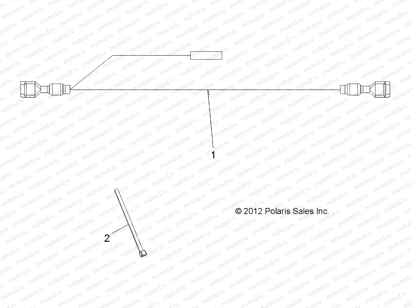 ELECTRICAL | ELECTRICAL, WIRE JUMPER - L12G2A/L12G4A/L12G6A/L12G2S/L12G4S/L12G6S/L12G2L/L12G2D (49GEMELECTRICAL12JUMPER)