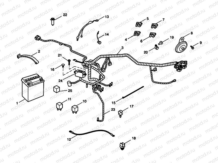 Electrical Eq. Bonneville T100