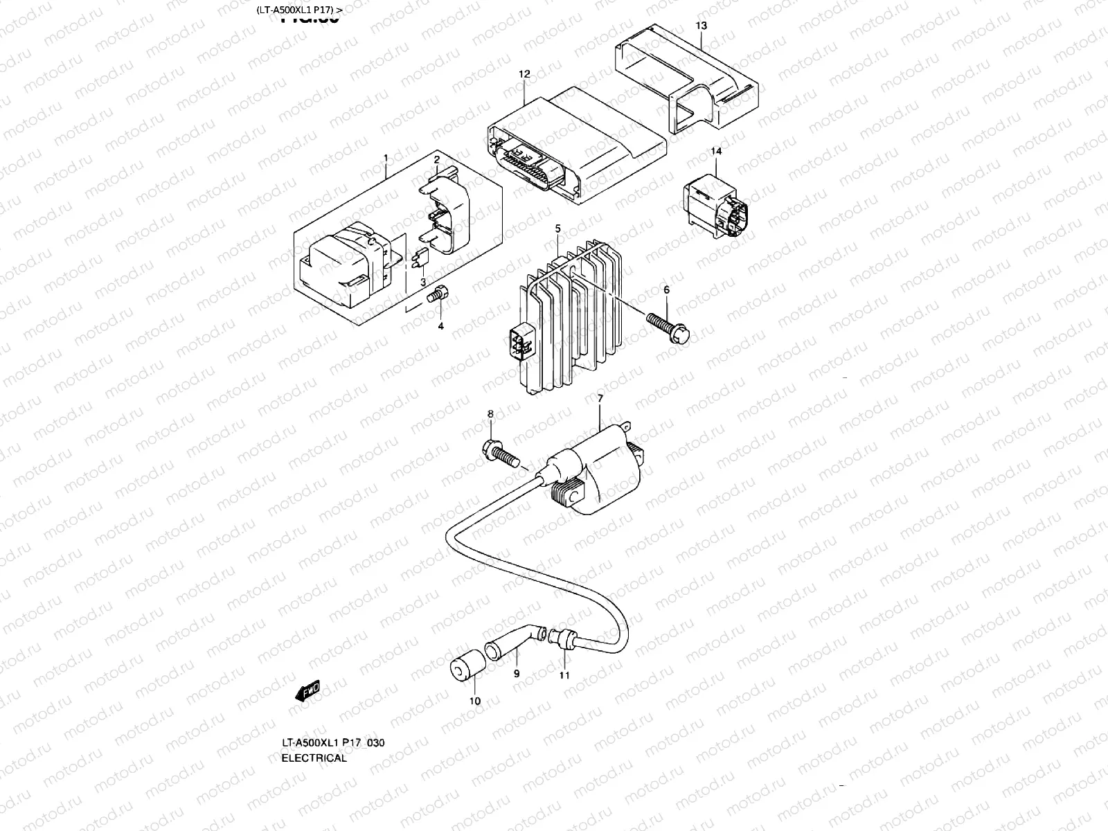 ELECTRICAL (LT-A500XL1 P17)