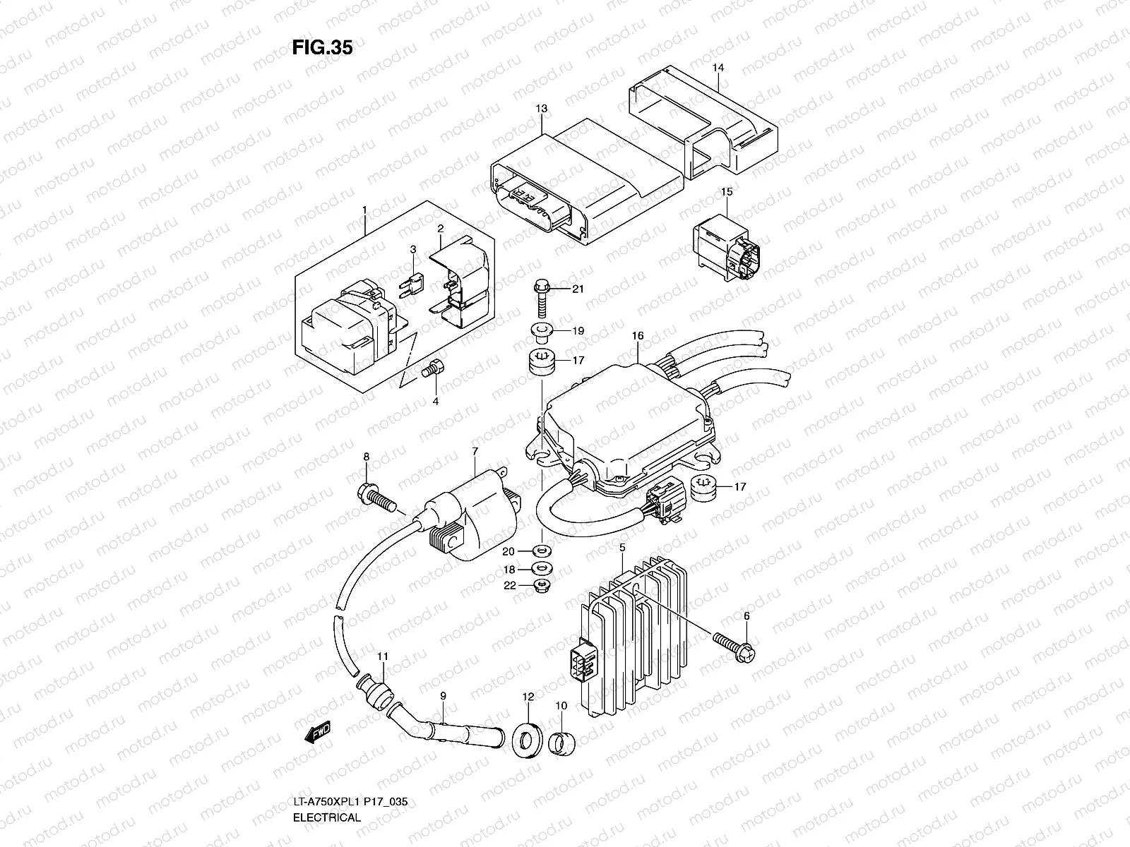 ELECTRICAL (LT-A750XPL1 P17)