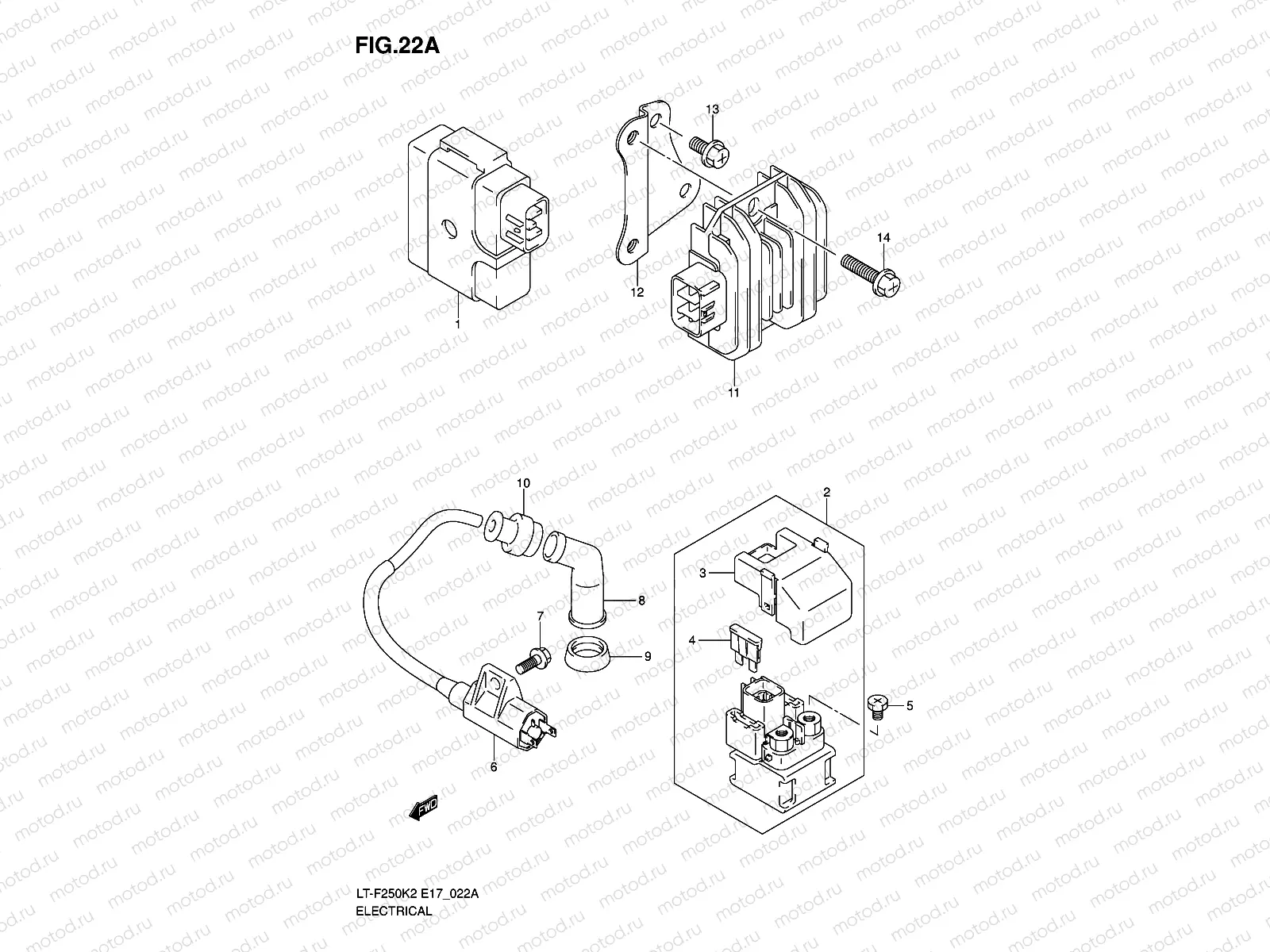 ELECTRICAL (LT-F250K6 E4)