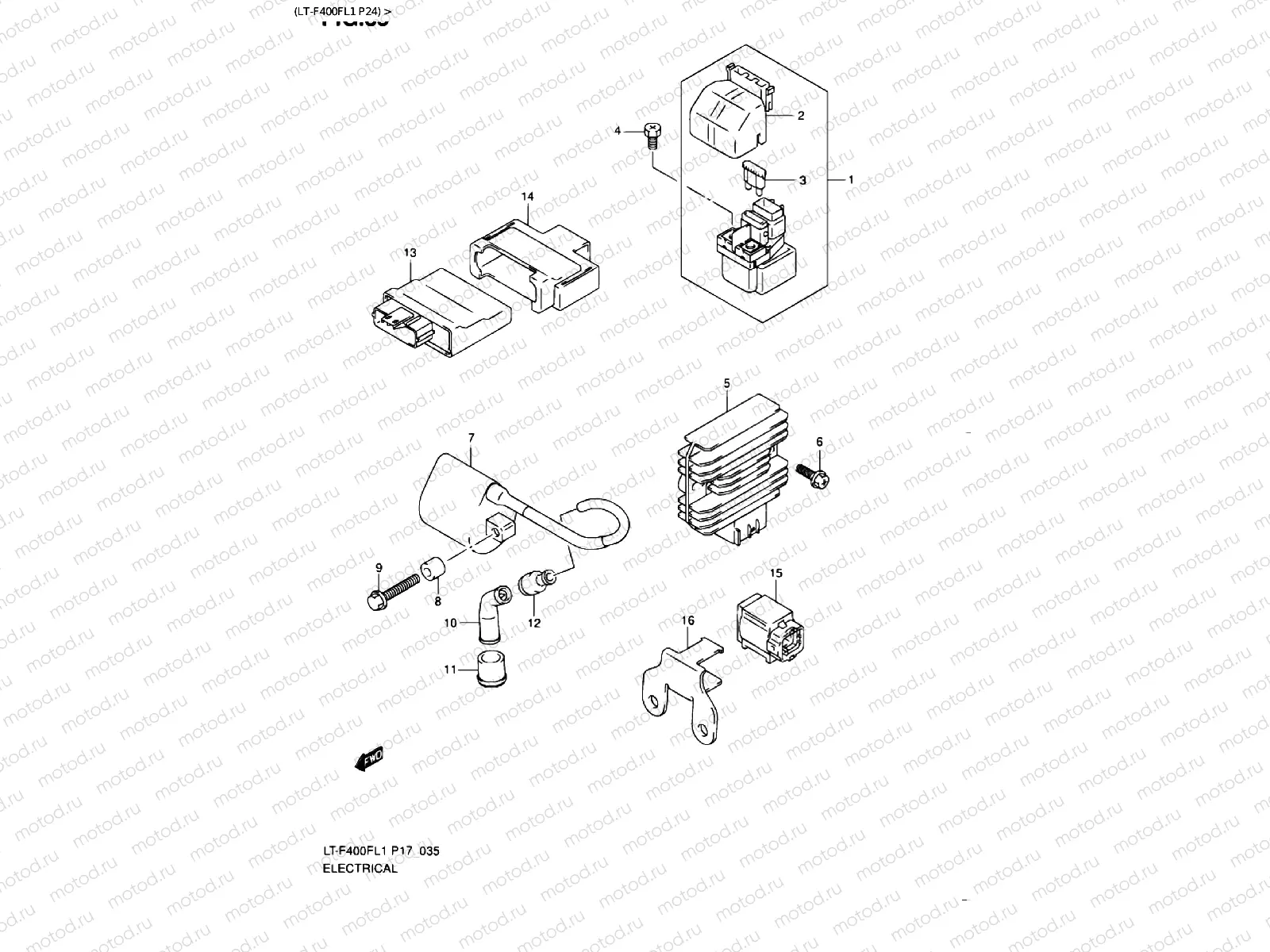 ELECTRICAL (LT-F400FL1 P24)