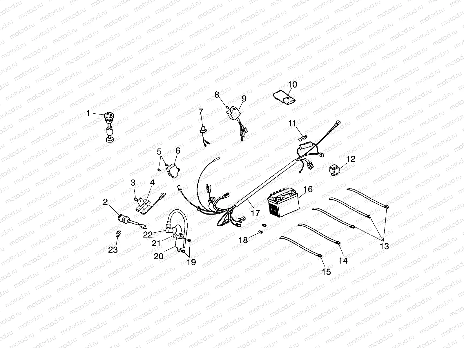 ELECTRICAL PARTS - A01EA05CA (4967626762C003) | ELECTRICAL PARTS - A01EA05CA (4967626762C003)