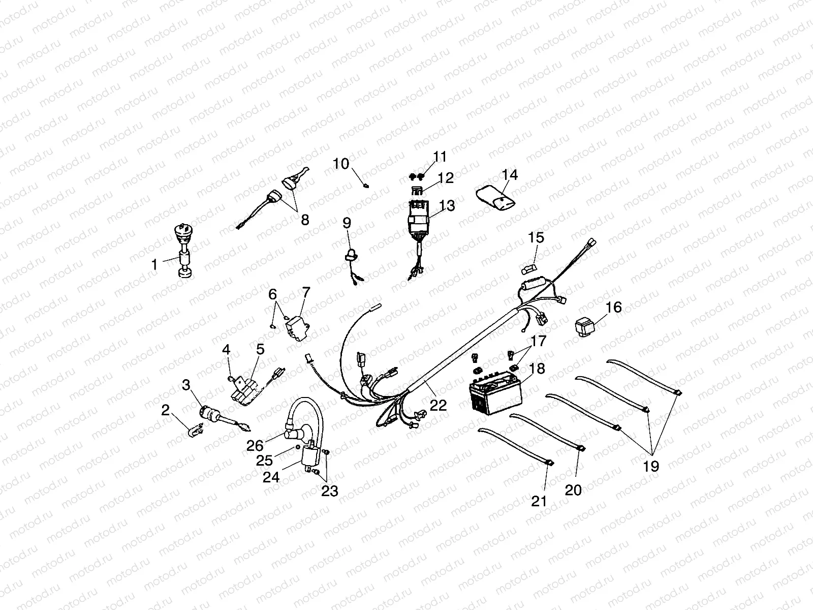 ELECTRICAL PARTS - A03FA09CA/CC/CD (4978857885C03) | ELECTRICAL PARTS - A03FA09CA/CC/CD (4978857885C03)