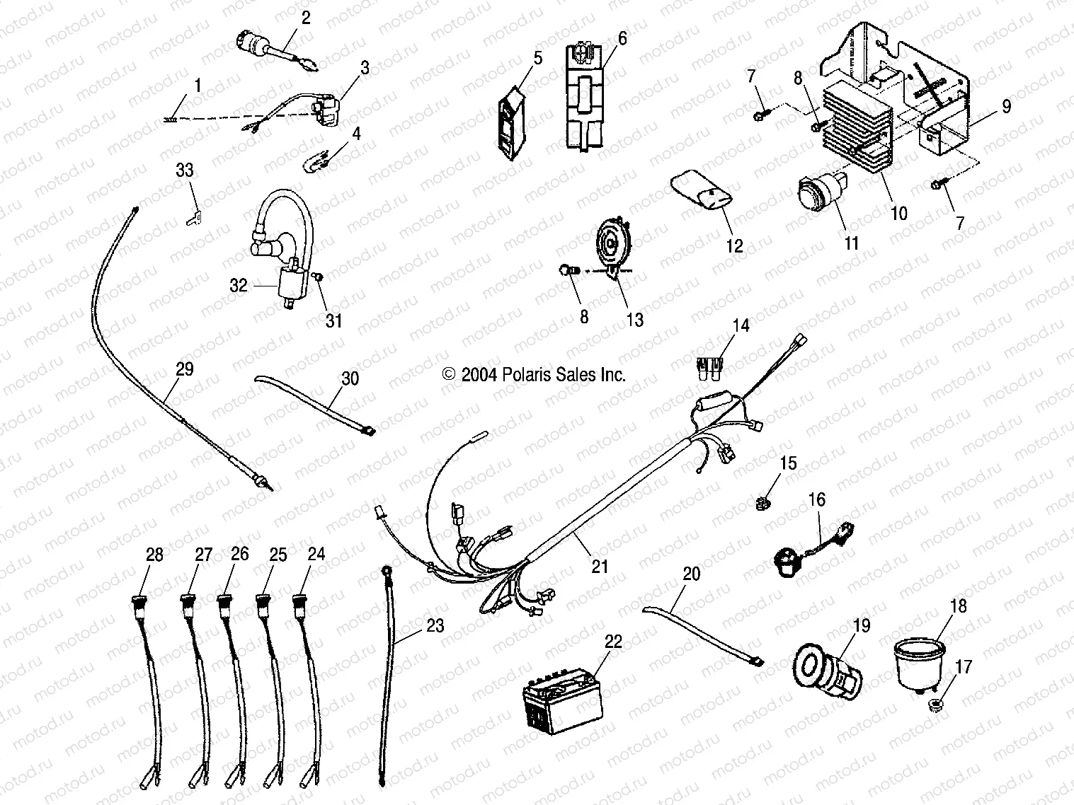 ELECTRICAL PARTS - A05PB20EA/EB/EC/ED (4999709970C07) | ELECTRICAL PARTS - A05PB20EA/EB/EC/ED (4999709970C07)