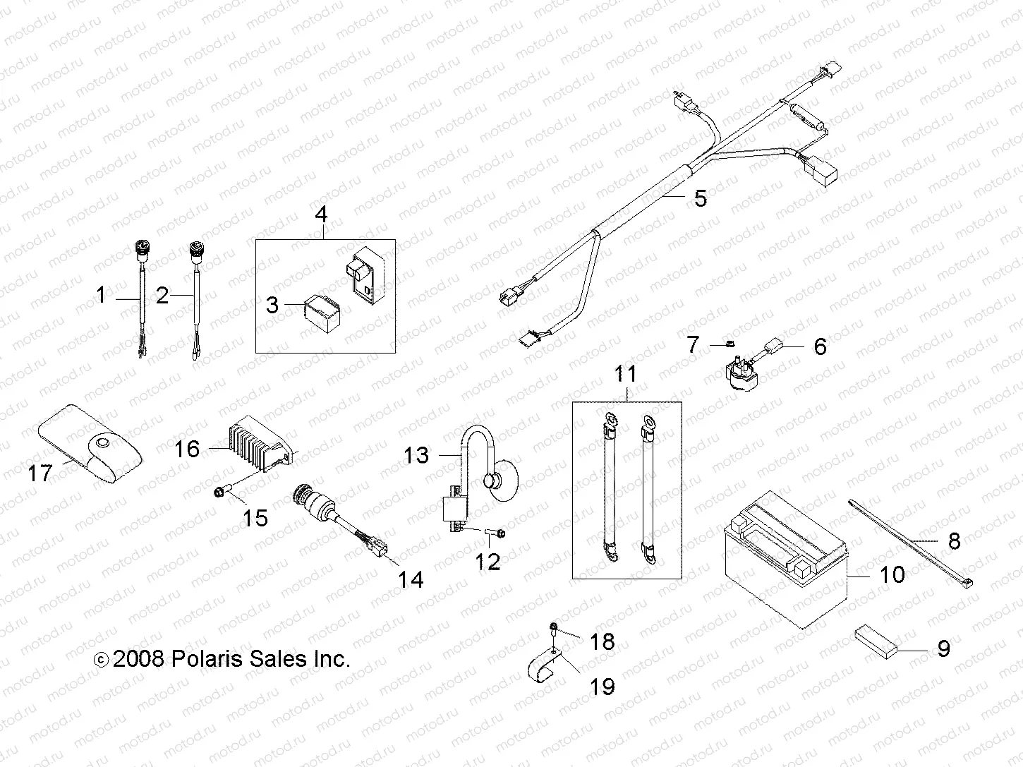 ELECTRICAL PARTS - A09VA17AA/AD (49RGRELECT09RZR170) | ELECTRICAL PARTS - A09VA17AA/AD (49RGRELECT09RZR170)