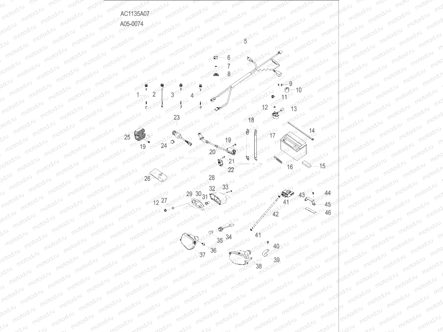 ELECTRICAL PARTS - R15YAV17AA/AF/BA/BF (A00033) | ELECTRICAL PARTS - R15YAV17AA/AF/BA/BF (A00033)