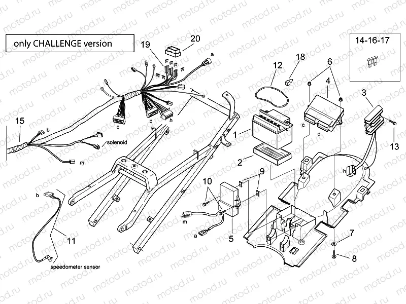Electrical system - Challenge Vers.