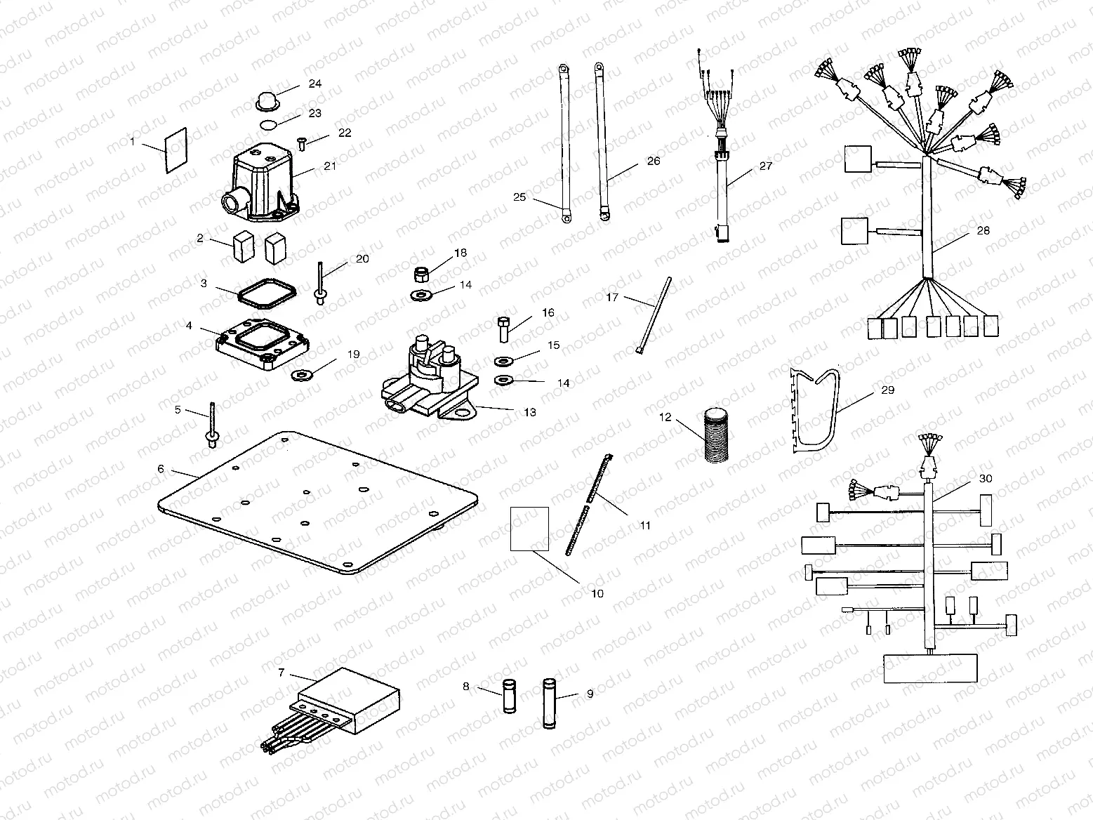ELECTRICAL - W025098D/W025098C/W025098I (4971447144B11) | ELECTRICAL - W025098D/W025098C/W025098I (4971447144B11)