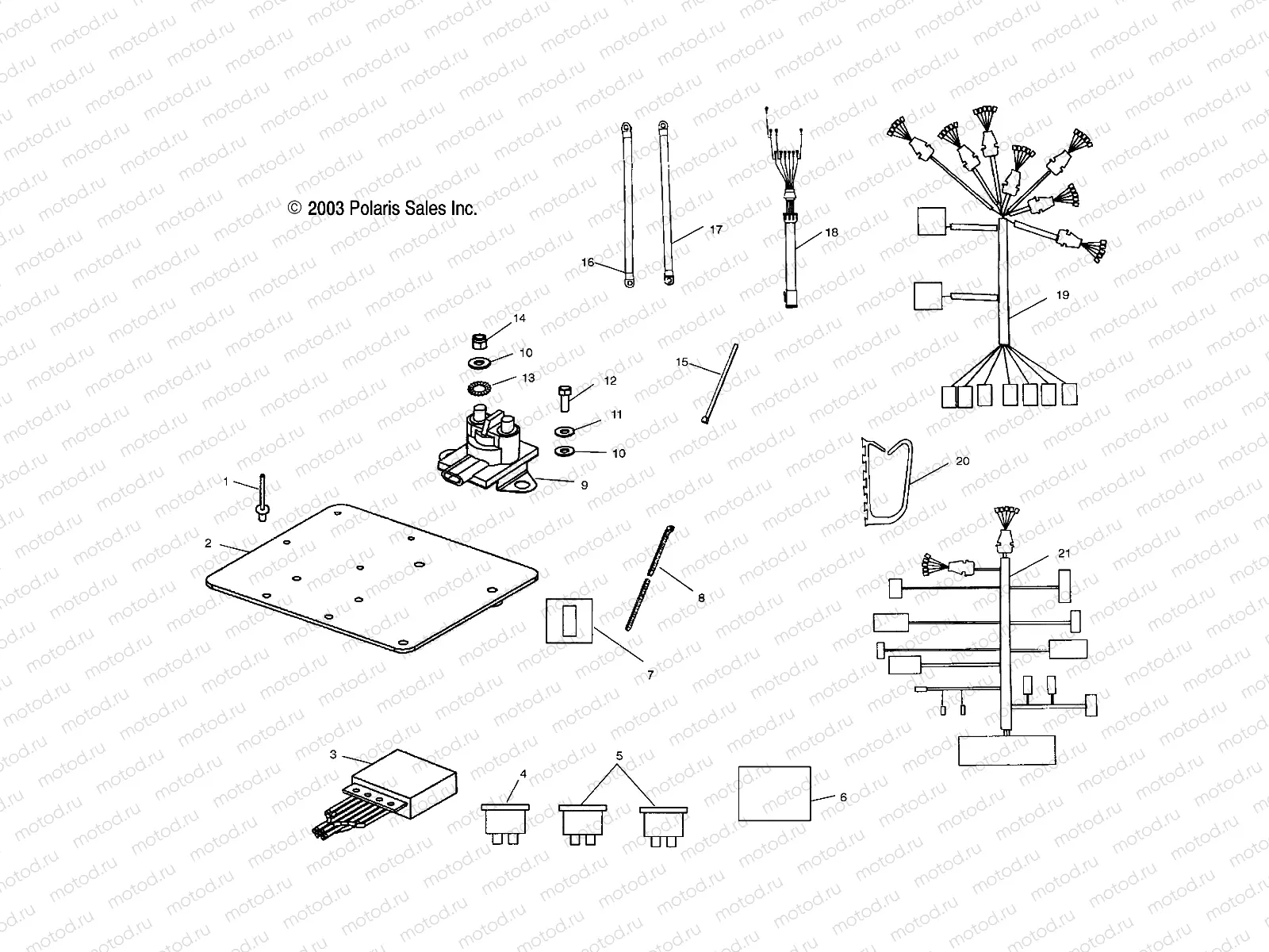 ELECTRICAL - W045098CA/IA (4990459045B11) | ELECTRICAL - W045098CA/IA (4990459045B11)