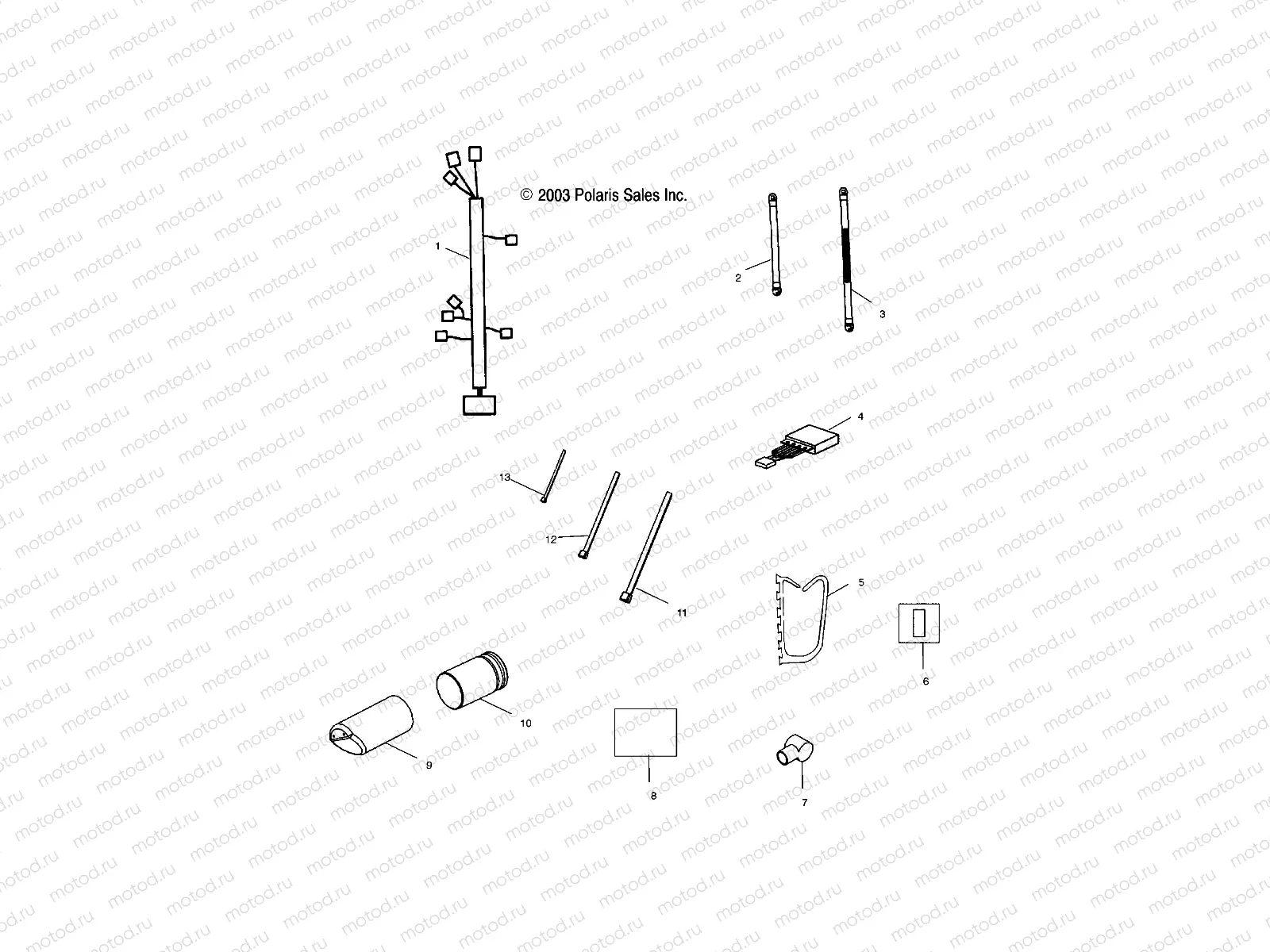 ELECTRICAL - W045101CA/W045101IA (4990479047B14) | ELECTRICAL - W045101CA/W045101IA (4990479047B14)