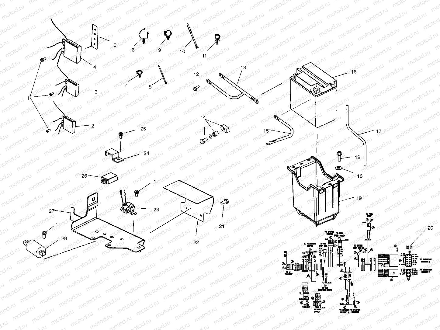 ELECTRICAL/BATTERY - A11RB42AA/A11RD50AA/AB/A11RF50AA (4981798179B03) | ELECTRICAL/BATTERY - A11RB42AA/A11RD50AA/AB/A11RF50AA (4981798179B03)