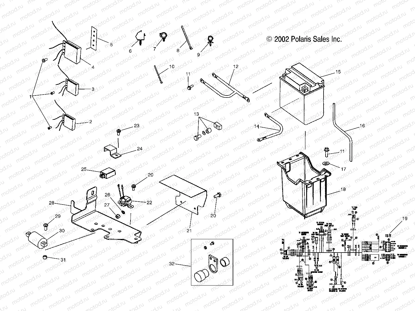 ELECTRICAL/BATTERY - C11RB42AA/C11RD50AA/AB/C11RF50AA (4981898189B05) | ELECTRICAL/BATTERY - C11RB42AA/C11RD50AA/AB/C11RF50AA (4981898189B05)
