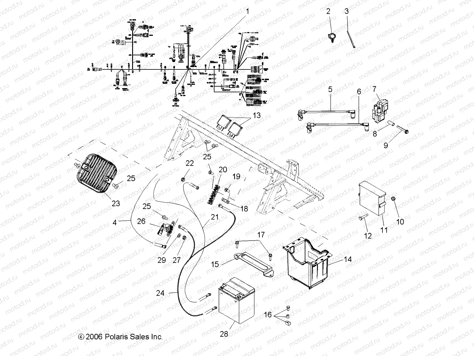 ELECTRICAL/BATTERY - R07RF68AD/AF (49RGRELECT077006X6) | ELECTRICAL/BATTERY - R07RF68AD/AF (49RGRELECT077006X6)