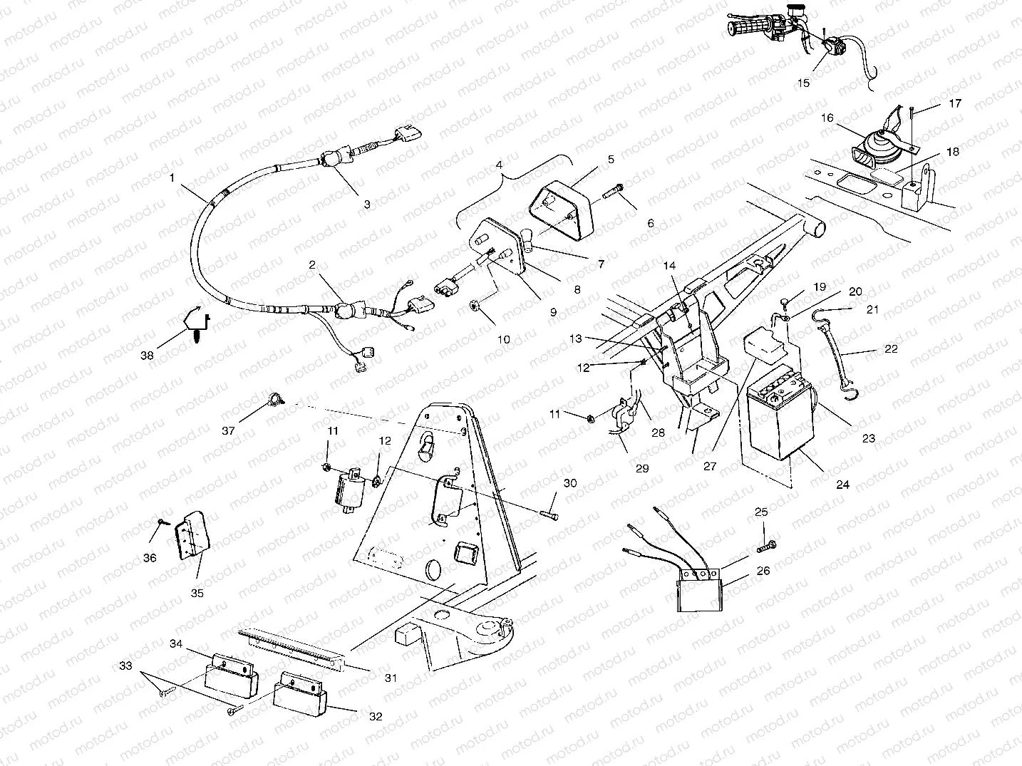 ELECTRICAL/TAILLIGHT - A00CD32AA (4949404940C004) | ELECTRICAL/TAILLIGHT - A00CD32AA (4949404940C004)