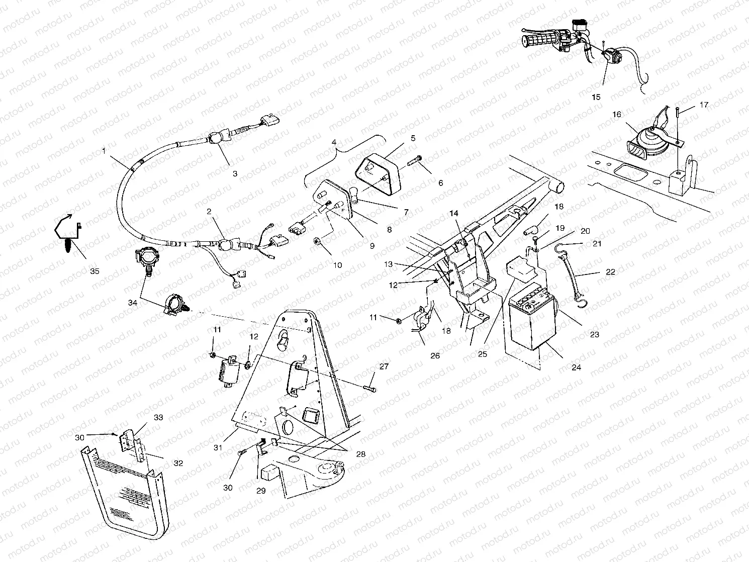 ELECTRICAL/TAILLIGHT - A00CD50AA (4954885488C005) | ELECTRICAL/TAILLIGHT - A00CD50AA (4954885488C005)