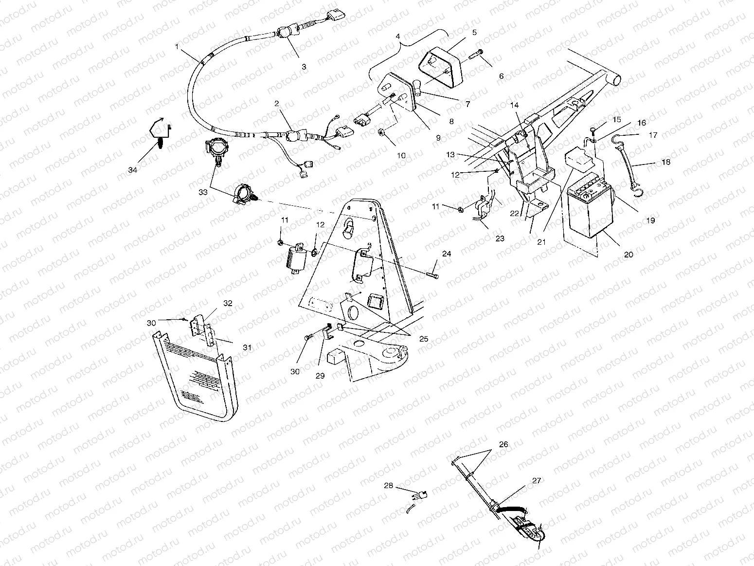 ELECTRICAL/TAILLIGHT - A00CK42AA (4949304930B014) | ELECTRICAL/TAILLIGHT - A00CK42AA (4949304930B014)