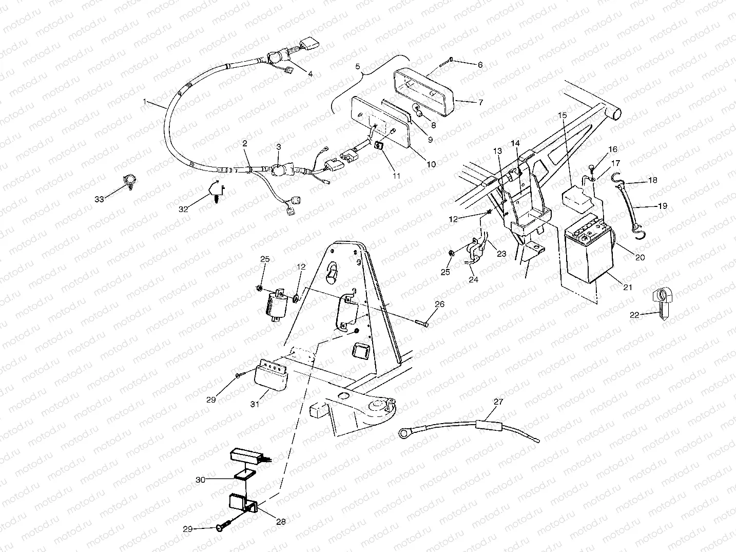 ELECTRICAL/TAILLIGHT - A03BG50AA (4975117511C06) | ELECTRICAL/TAILLIGHT - A03BG50AA (4975117511C06)