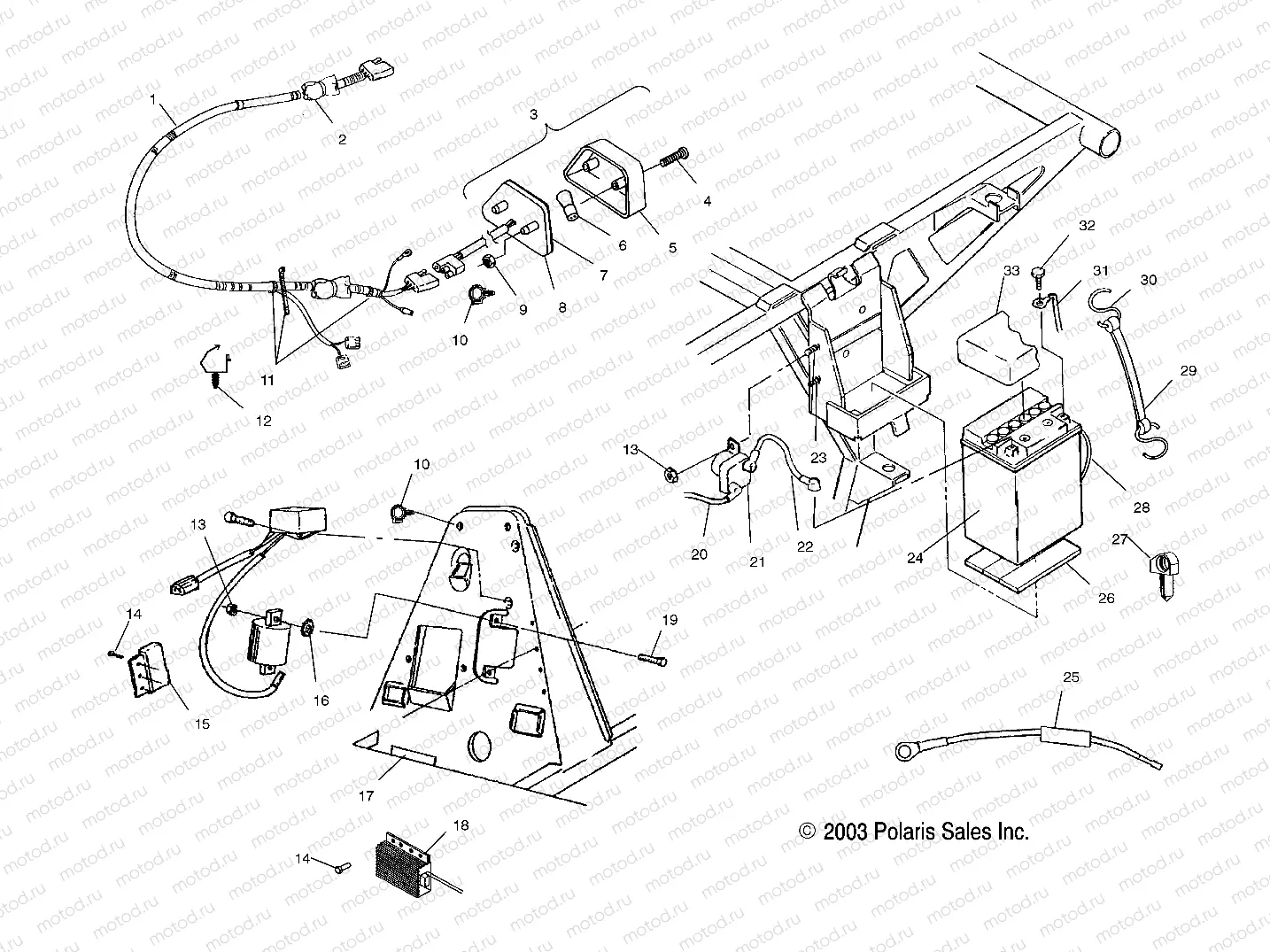 ELECTRICAL/TAILLIGHT - A03CA32AA (4986248624C01) | ELECTRICAL/TAILLIGHT - A03CA32AA (4986248624C01)
