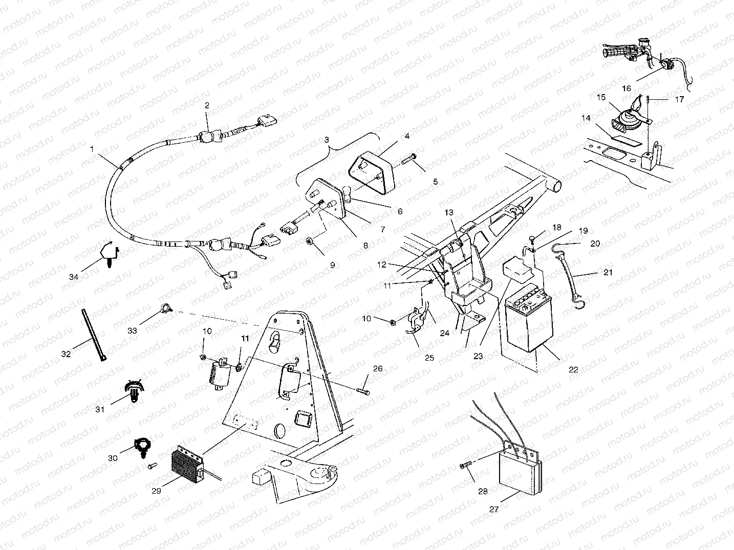 ELECTRICAL/TAILLIGHT - A03CD32AA/AB/AC/FB (4975217521C06) | ELECTRICAL/TAILLIGHT - A03CD32AA/AB/AC/FB (4975217521C06)