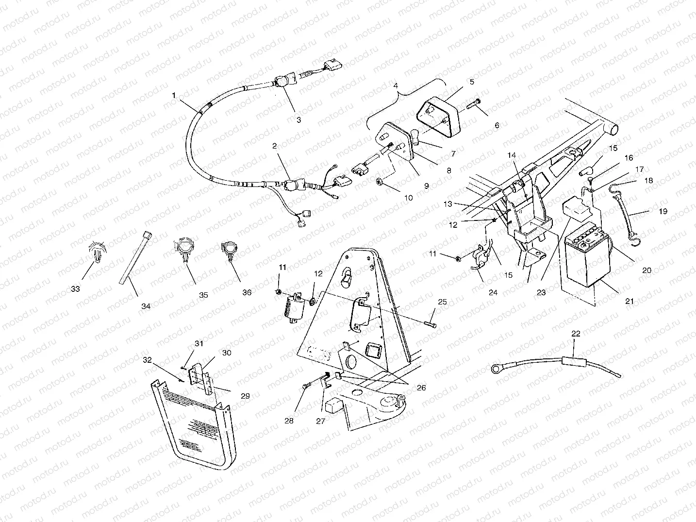 ELECTRICAL/TAILLIGHT - A03CH42AA/AB/AC (4975377537C07) | ELECTRICAL/TAILLIGHT - A03CH42AA/AB/AC (4975377537C07)
