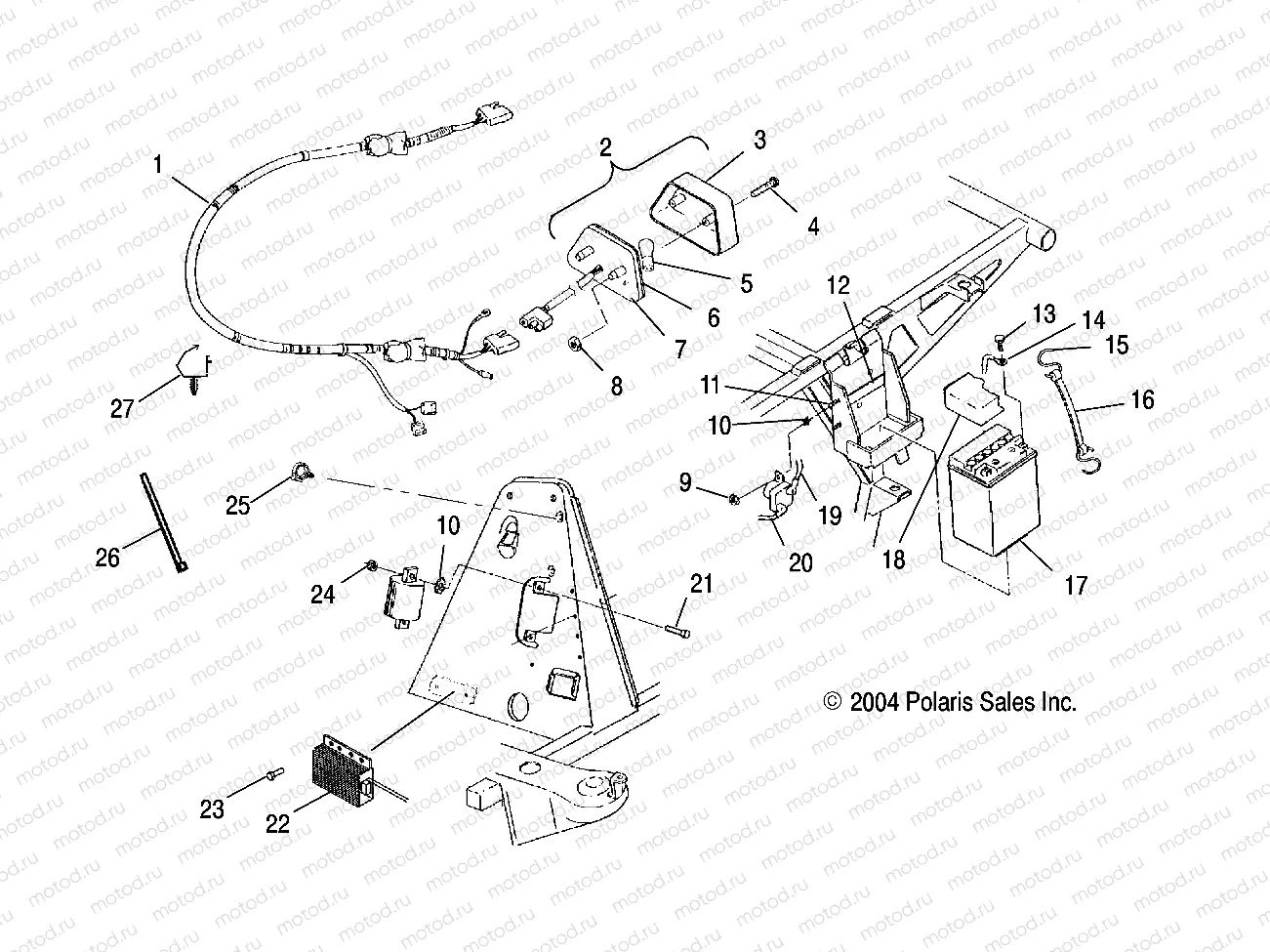 ELECTRICAL/TAILLIGHT - A05CD32AA/AB/AC (4994909490C04) | ELECTRICAL/TAILLIGHT - A05CD32AA/AB/AC (4994909490C04)