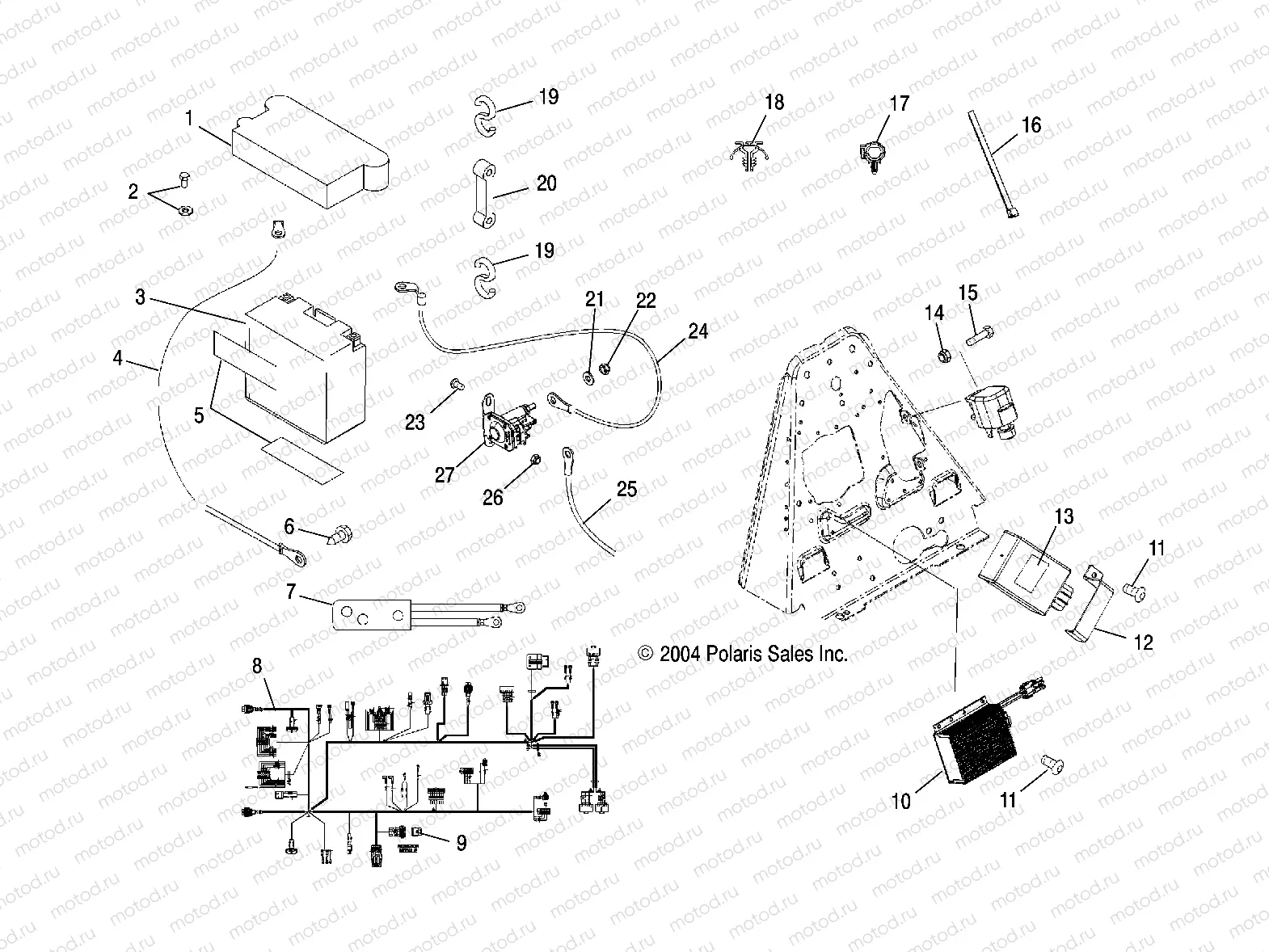ELECTRICAL/TAILLIGHT - A05MH50AB/AC/AG/AH/AL/AT/FB (4994169416C13) | ELECTRICAL/TAILLIGHT - A05MH50AB/AC/AG/AH/AL/AT/FB (4994169416C13)
