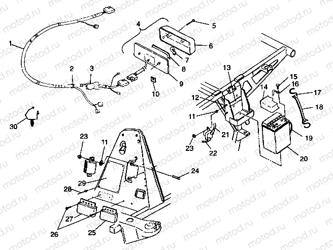 ELECTRICAL/TAILLIGHT - A99BA25CA (4949574957c002) | ELECTRICAL/TAILLIGHT - A99BA25CA (4949574957c002)