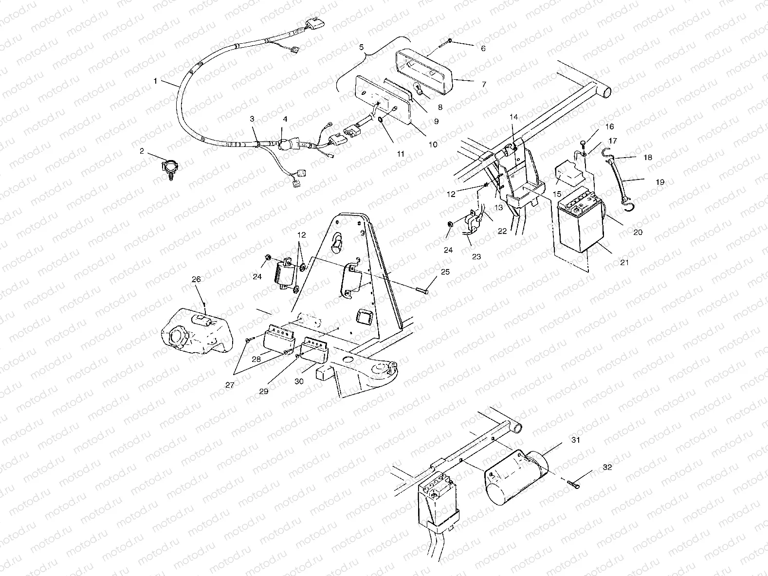 ELECTRICAL/TAILLIGHT - A99BG38CB (4952505250c008) | ELECTRICAL/TAILLIGHT - A99BG38CB (4952505250c008)