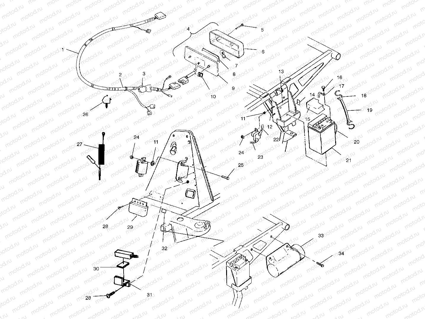 ELECTRICAL/TAILLIGHT - A99BG50AA (4949714971c008) | ELECTRICAL/TAILLIGHT - A99BG50AA (4949714971c008)