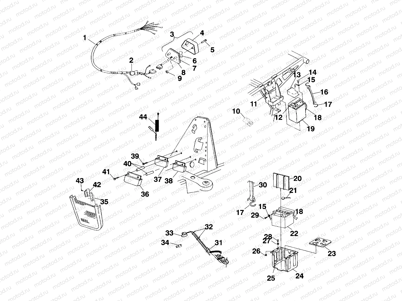 ELECTRICAL/TAILLIGHT - A99CH45IA (4949154915C005) | ELECTRICAL/TAILLIGHT - A99CH45IA (4949154915C005)