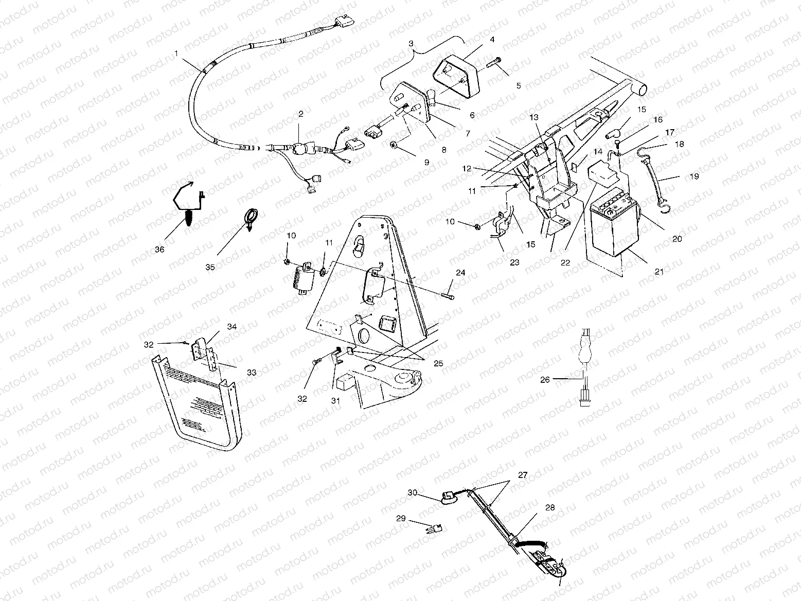 ELECTRICAL/TAILLIGHT - A99CH50EB (4949114911c007) | ELECTRICAL/TAILLIGHT - A99CH50EB (4949114911c007)