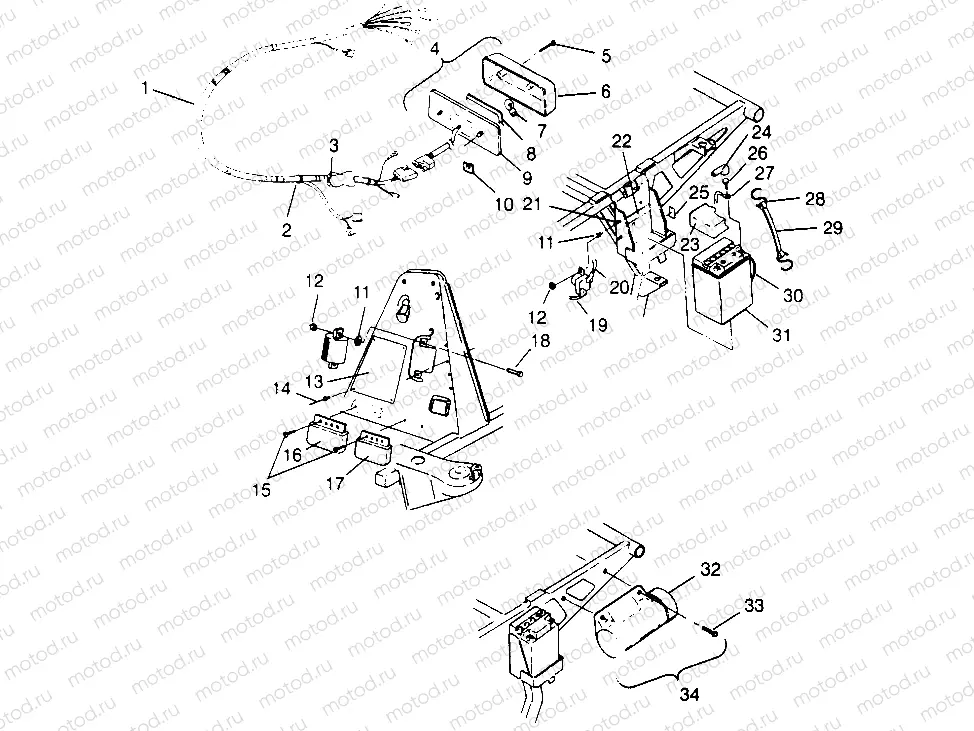 ELECTRICAL/TAILLIGHT - W968540 (4935863586C006) | ELECTRICAL/TAILLIGHT - W968540 (4935863586C006)