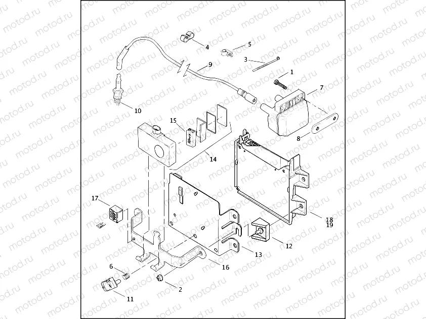 ELECTRONIC CONTROL MODULE & COIL