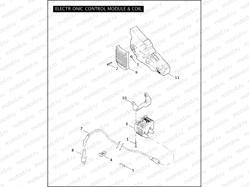 ELECTRONIC CONTROL MODULE & COIL